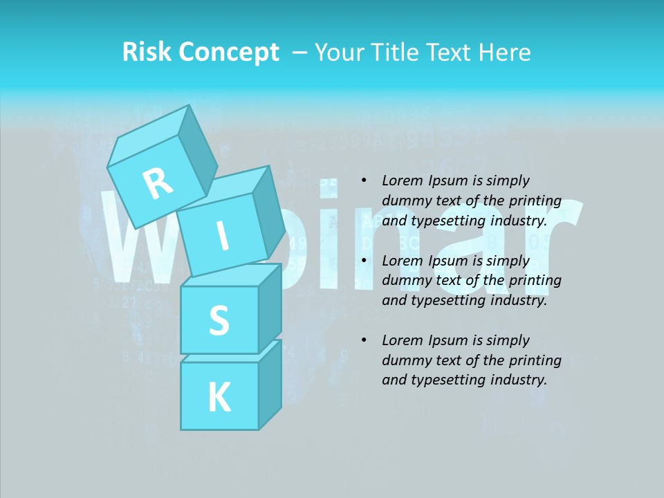 Monitor Background Equipment PowerPoint Template