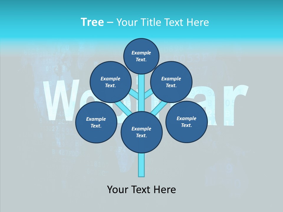 Monitor Background Equipment PowerPoint Template