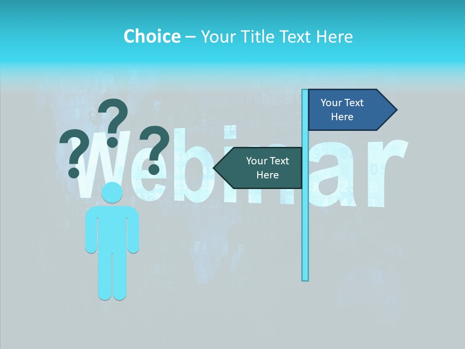 Monitor Background Equipment PowerPoint Template