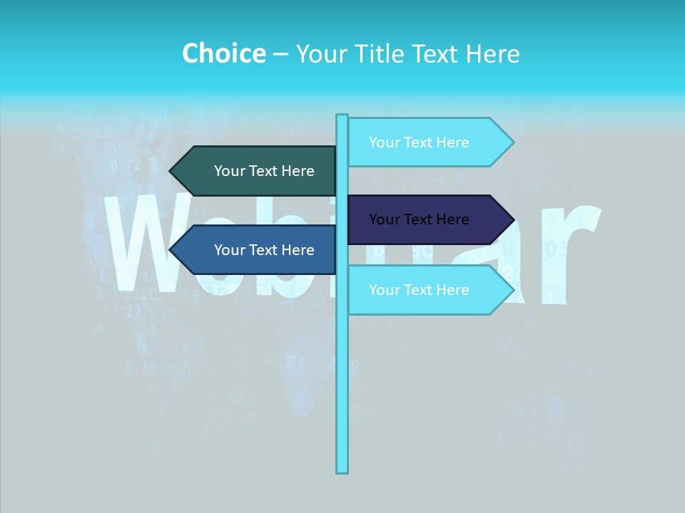Monitor Background Equipment PowerPoint Template
