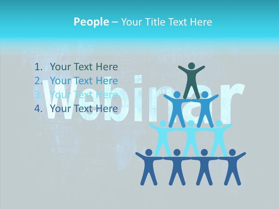 Monitor Background Equipment PowerPoint Template