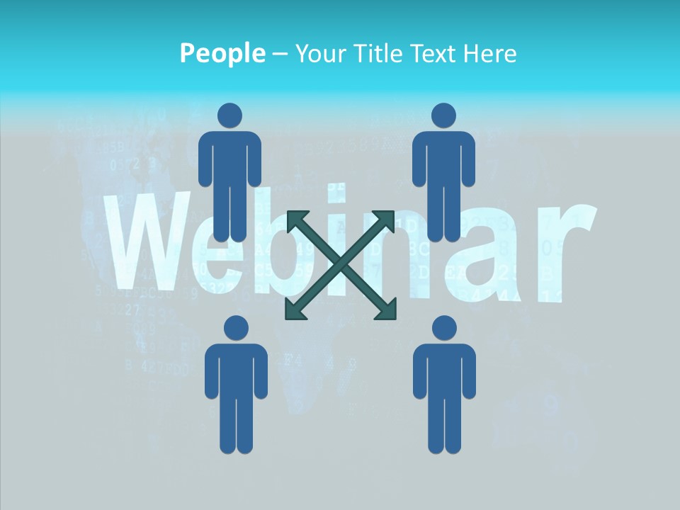 Monitor Background Equipment PowerPoint Template