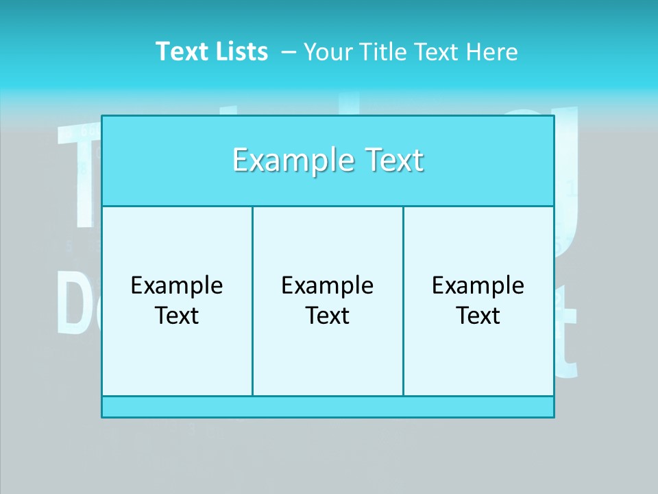 Lesson Concept Exam PowerPoint Template