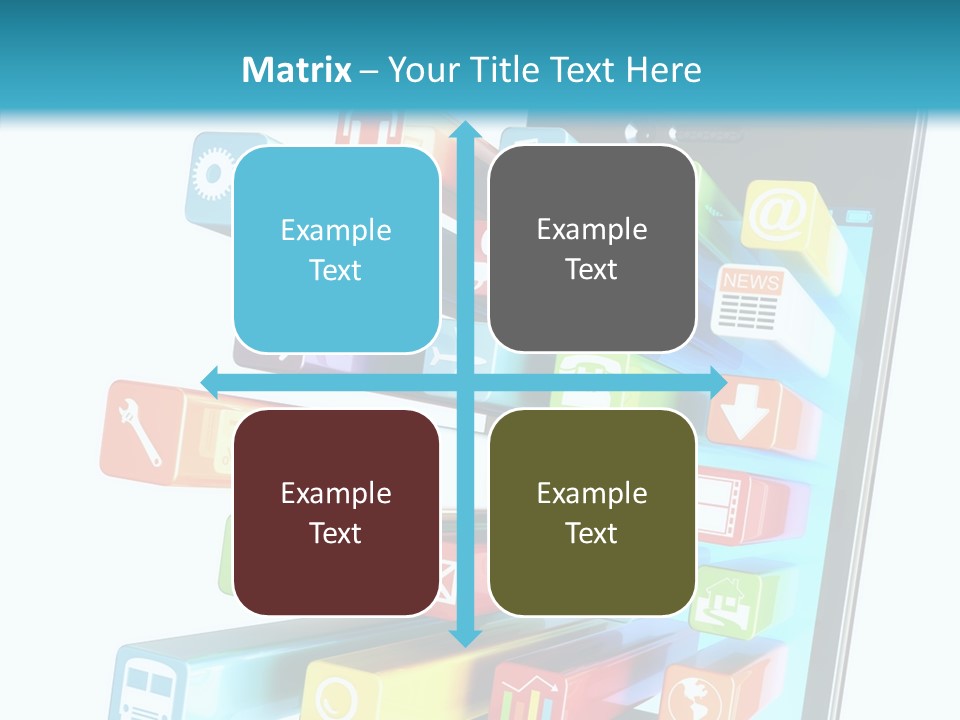 Isolated On White Telecommunications Communication PowerPoint Template