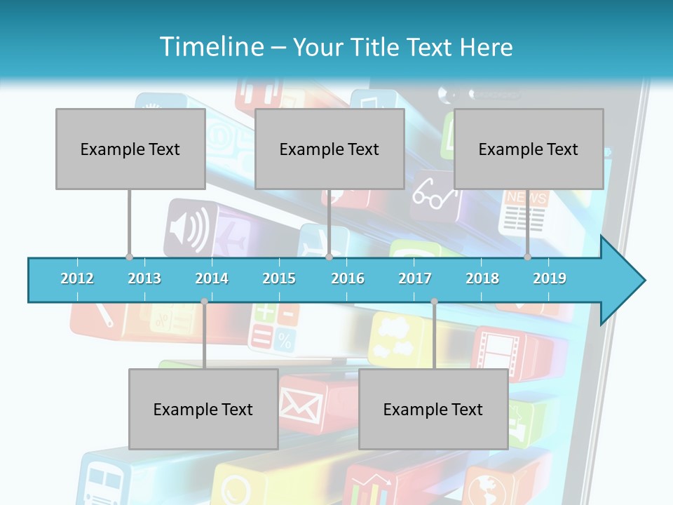 Isolated On White Telecommunications Communication PowerPoint Template