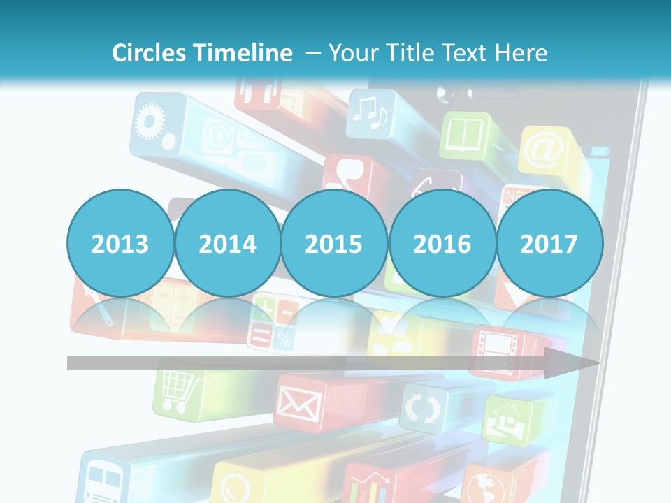 Isolated On White Telecommunications Communication PowerPoint Template