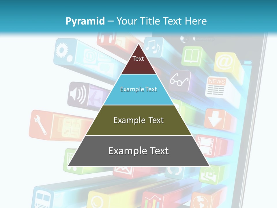 Isolated On White Telecommunications Communication PowerPoint Template