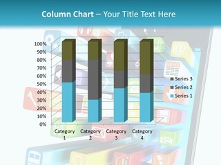 Isolated On White Telecommunications Communication PowerPoint Template