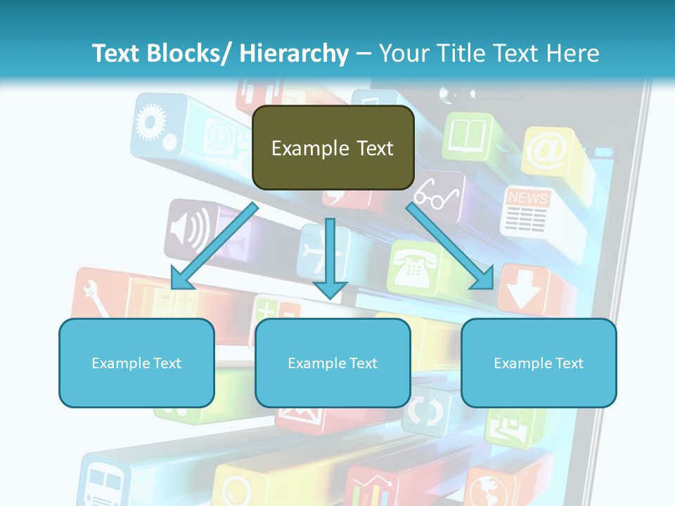 Isolated On White Telecommunications Communication PowerPoint Template