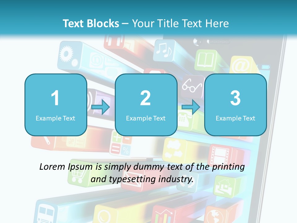 Isolated On White Telecommunications Communication PowerPoint Template