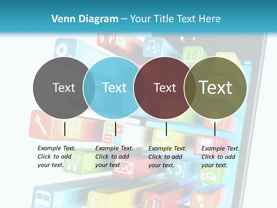Isolated On White Telecommunications Communication PowerPoint Template