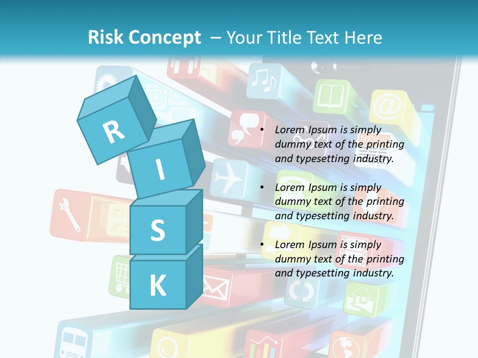 Isolated On White Telecommunications Communication PowerPoint Template