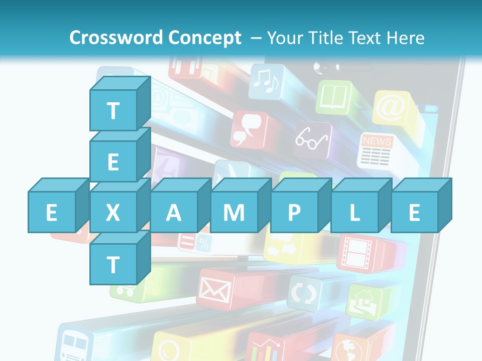 Isolated On White Telecommunications Communication PowerPoint Template