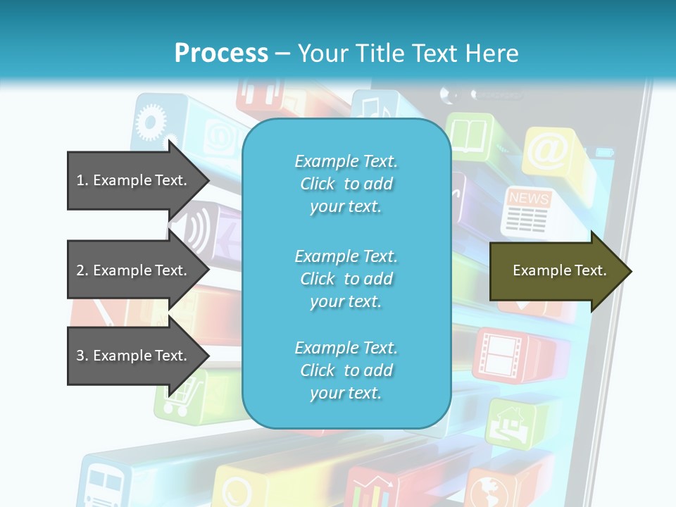 Isolated On White Telecommunications Communication PowerPoint Template