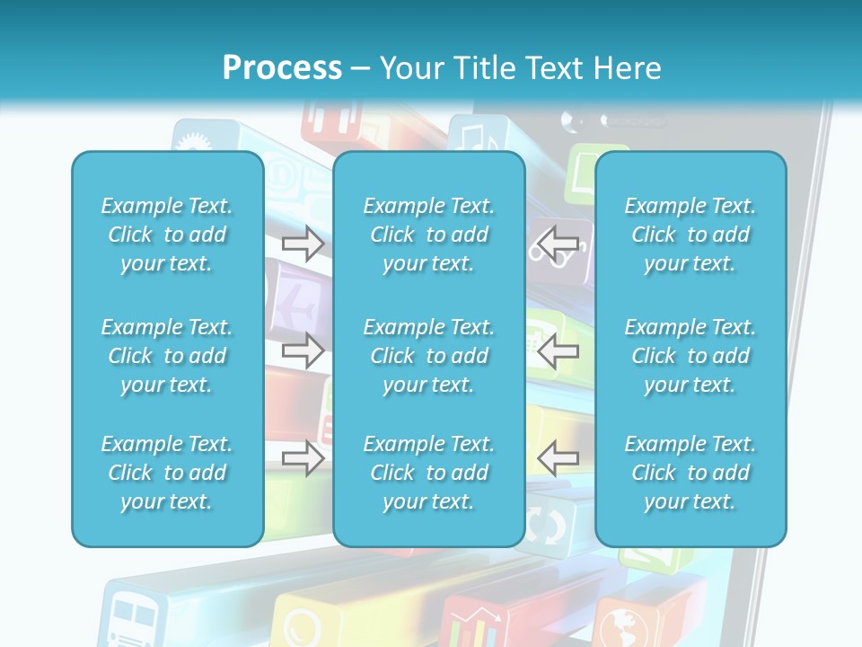 Isolated On White Telecommunications Communication PowerPoint Template