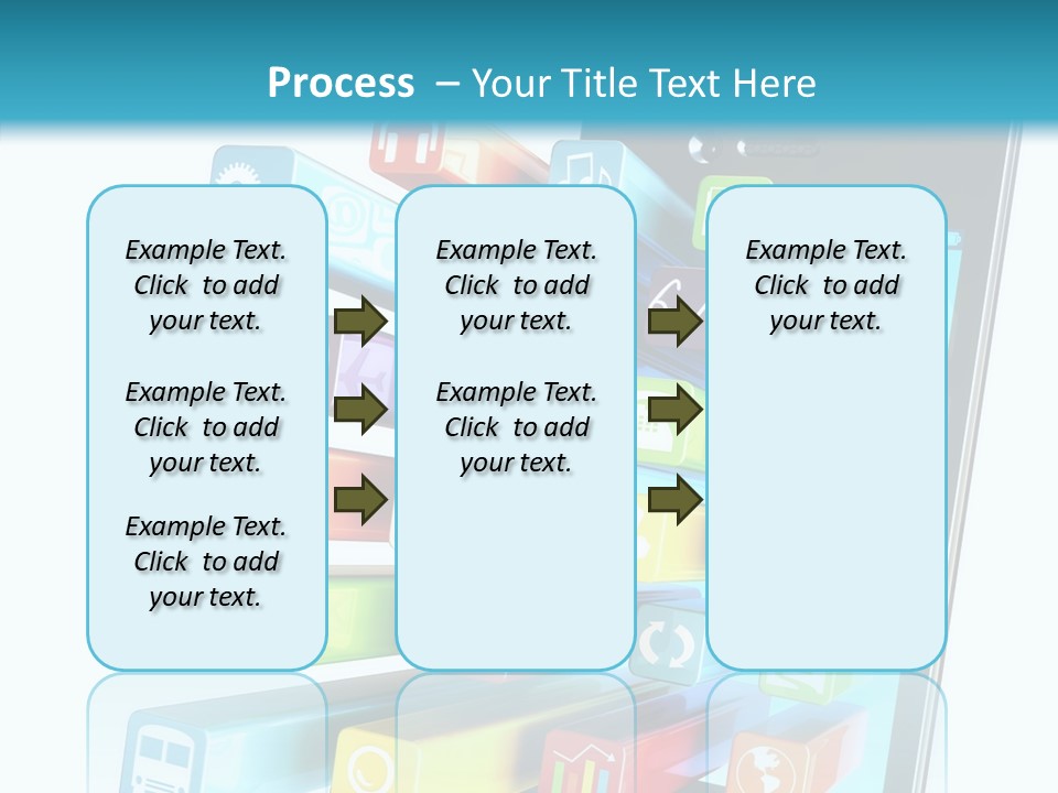 Isolated On White Telecommunications Communication PowerPoint Template