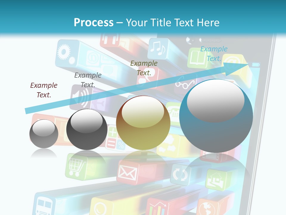 Isolated On White Telecommunications Communication PowerPoint Template