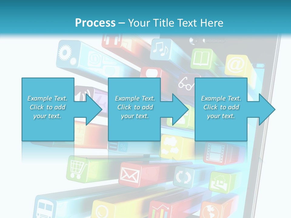 Isolated On White Telecommunications Communication PowerPoint Template
