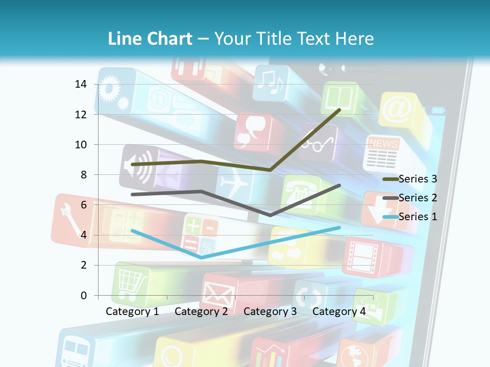 Isolated On White Telecommunications Communication PowerPoint Template