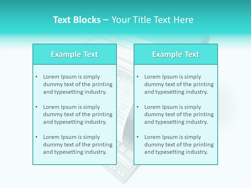 Income Tax Transmission PowerPoint Template