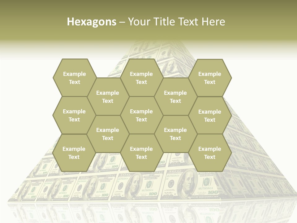 Symbol Financial Strength PowerPoint Template