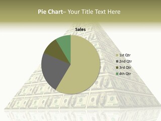 Symbol Financial Strength PowerPoint Template