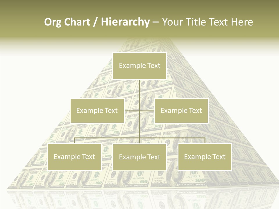 Symbol Financial Strength PowerPoint Template