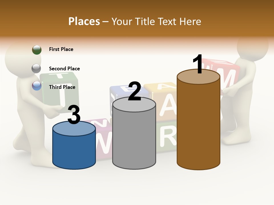 Label Character Solution PowerPoint Template