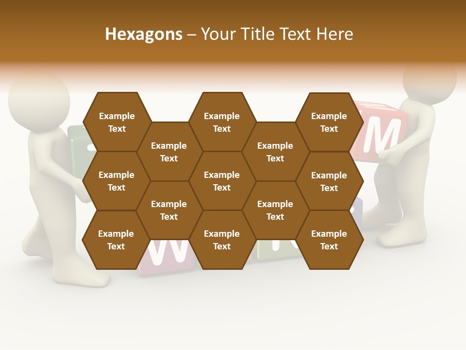 Label Character Solution PowerPoint Template