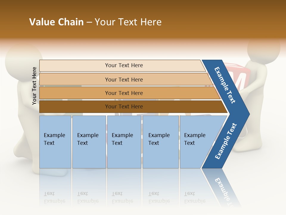 Label Character Solution PowerPoint Template