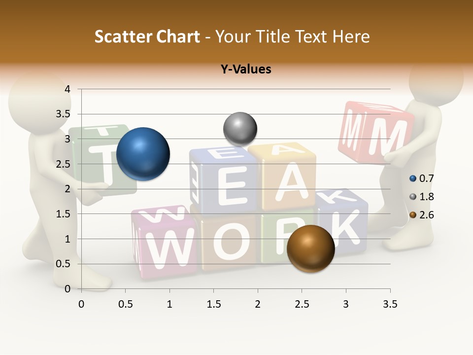 Label Character Solution PowerPoint Template