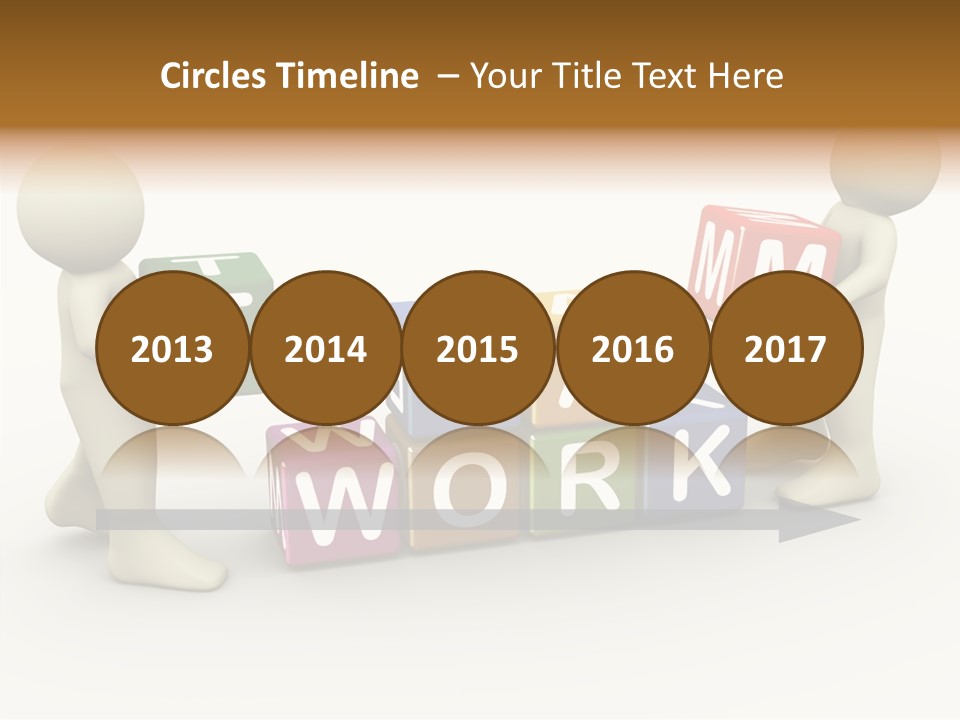 Label Character Solution PowerPoint Template