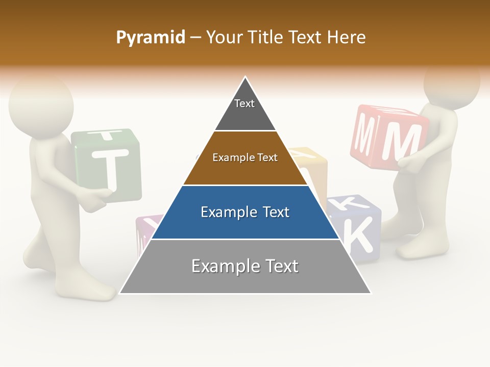 Label Character Solution PowerPoint Template
