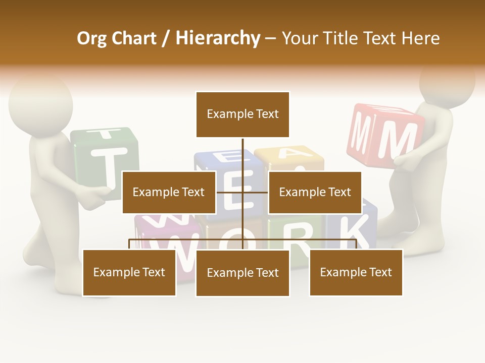 Label Character Solution PowerPoint Template