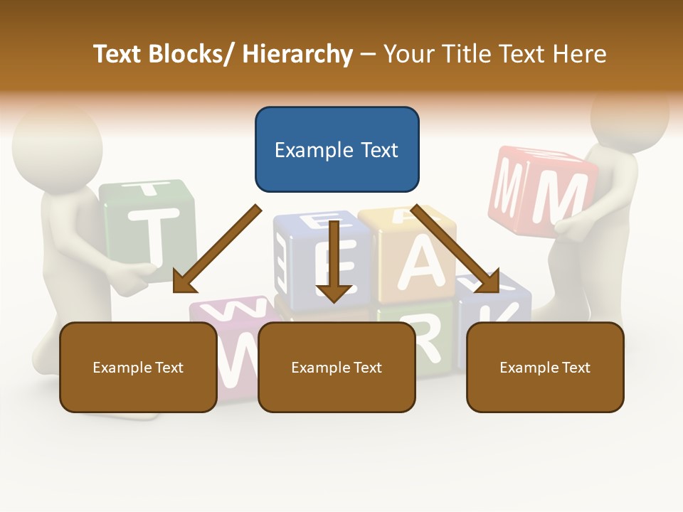 Label Character Solution PowerPoint Template