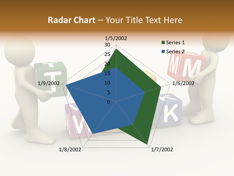 Label Character Solution PowerPoint Template