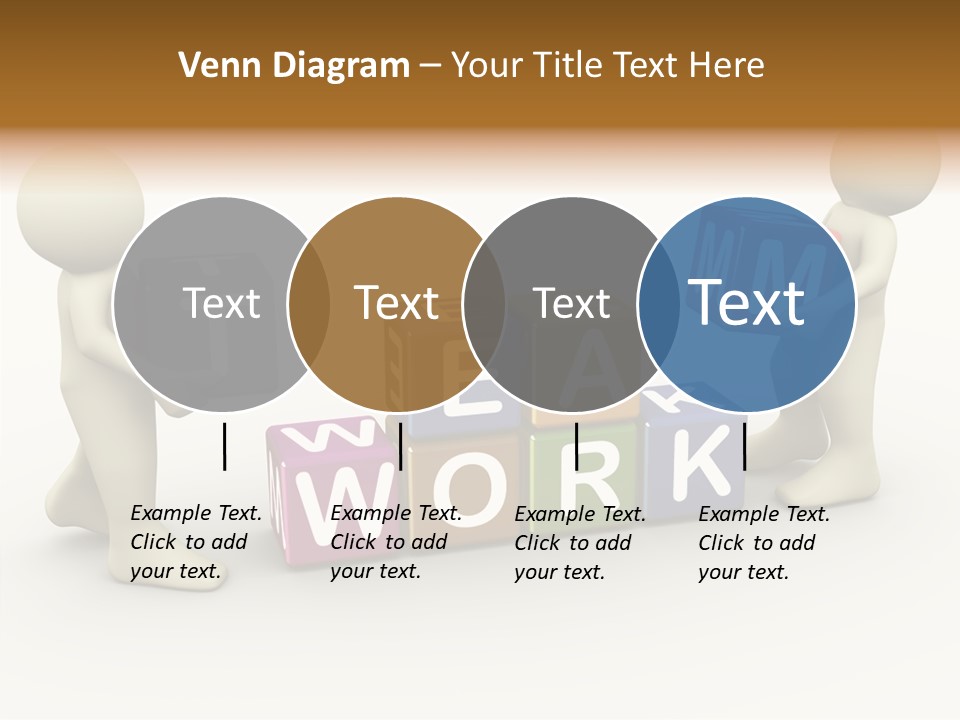 Label Character Solution PowerPoint Template