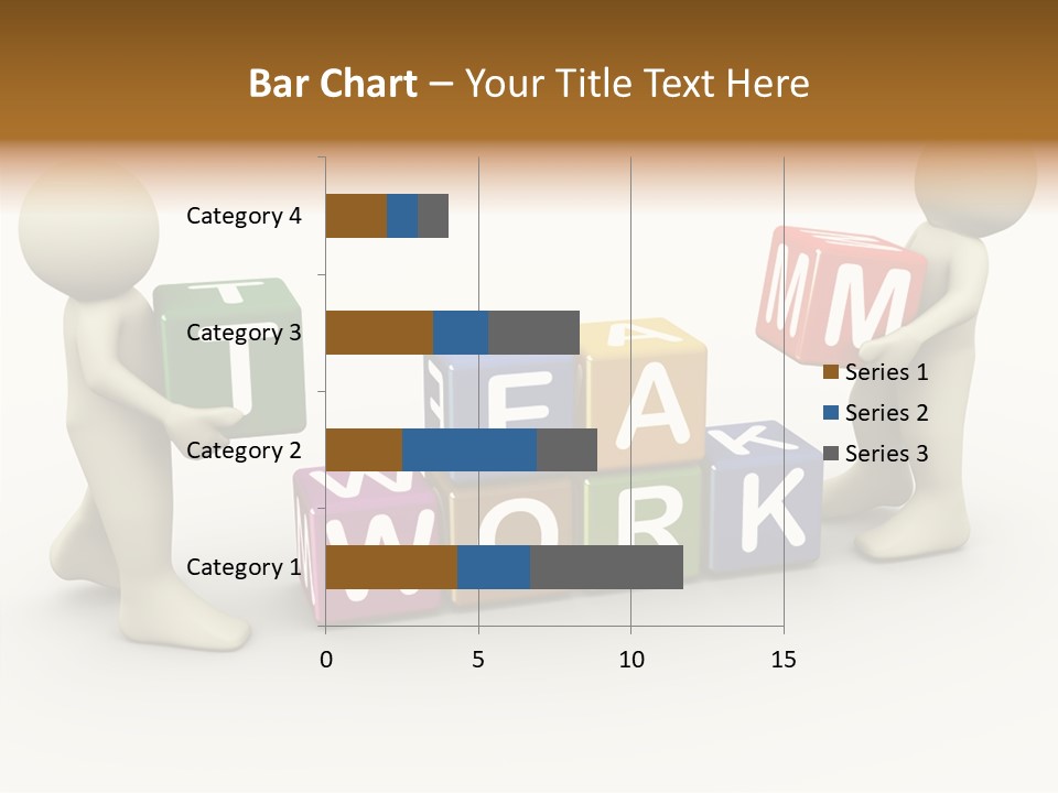 Label Character Solution PowerPoint Template