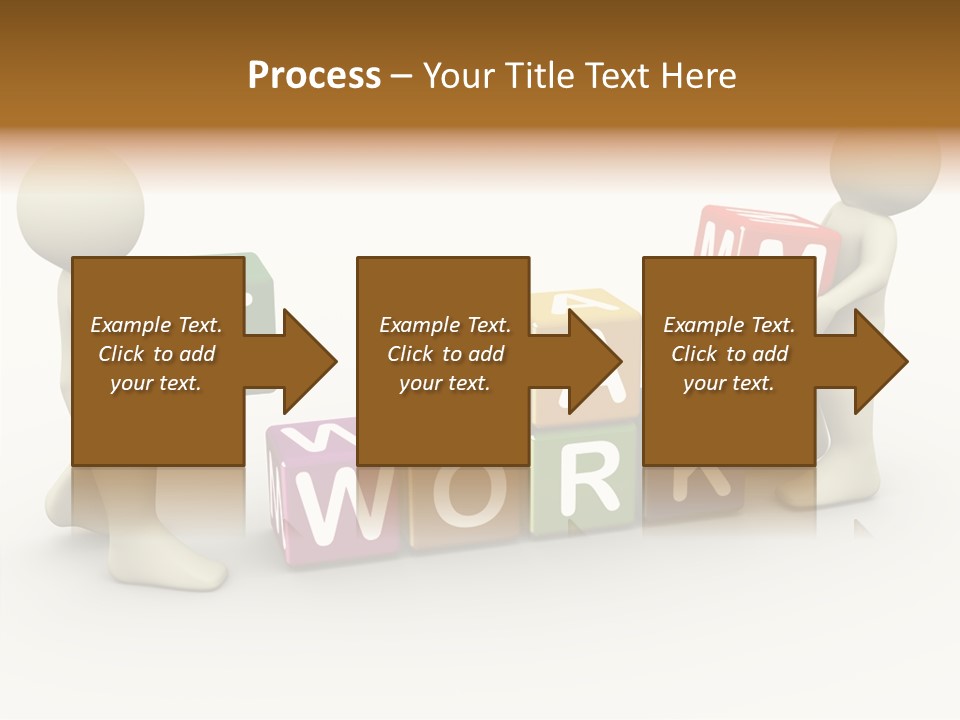 Label Character Solution PowerPoint Template
