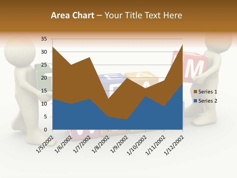 Label Character Solution PowerPoint Template