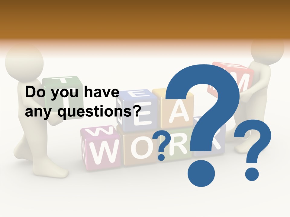 Label Character Solution PowerPoint Template