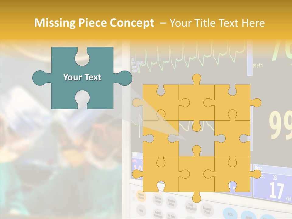 Room Electrocardiogram Professional PowerPoint Template
