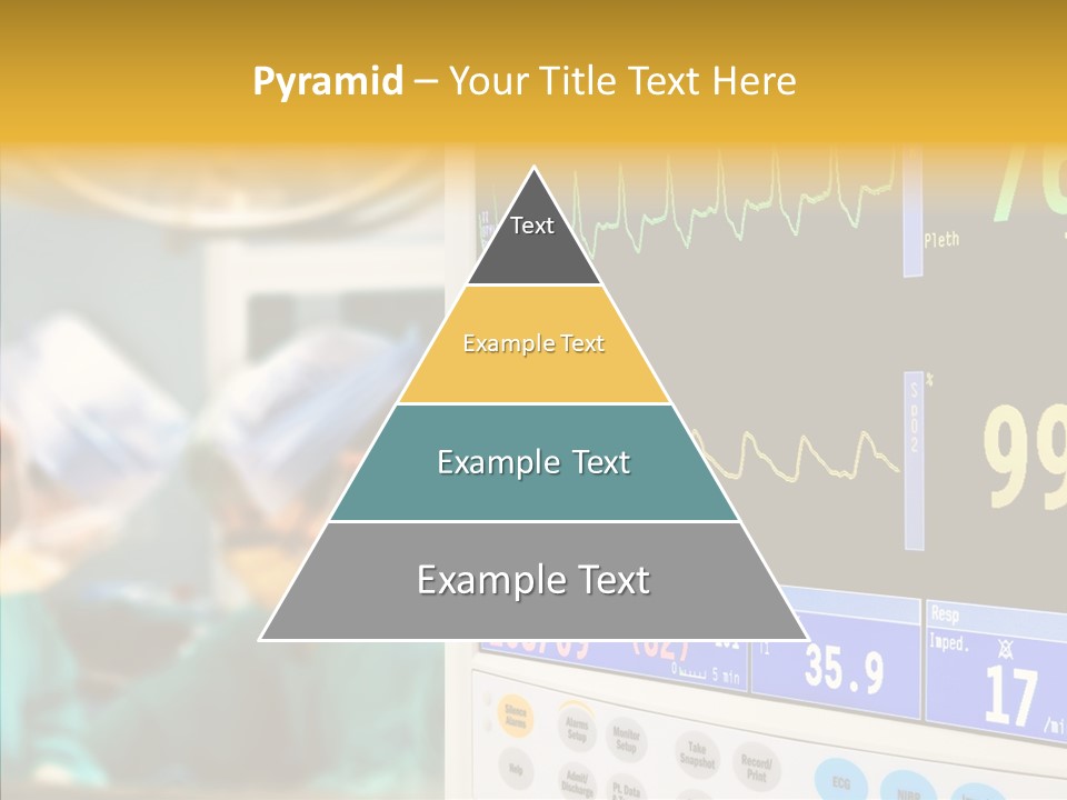 Room Electrocardiogram Professional PowerPoint Template