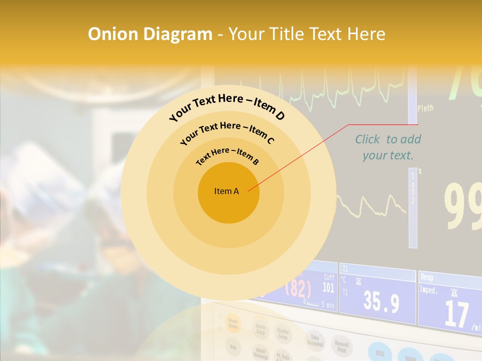Room Electrocardiogram Professional PowerPoint Template