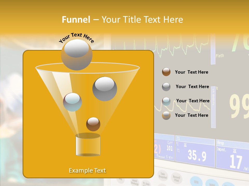 Room Electrocardiogram Professional PowerPoint Template
