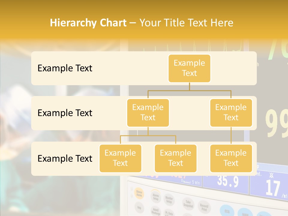 Room Electrocardiogram Professional PowerPoint Template