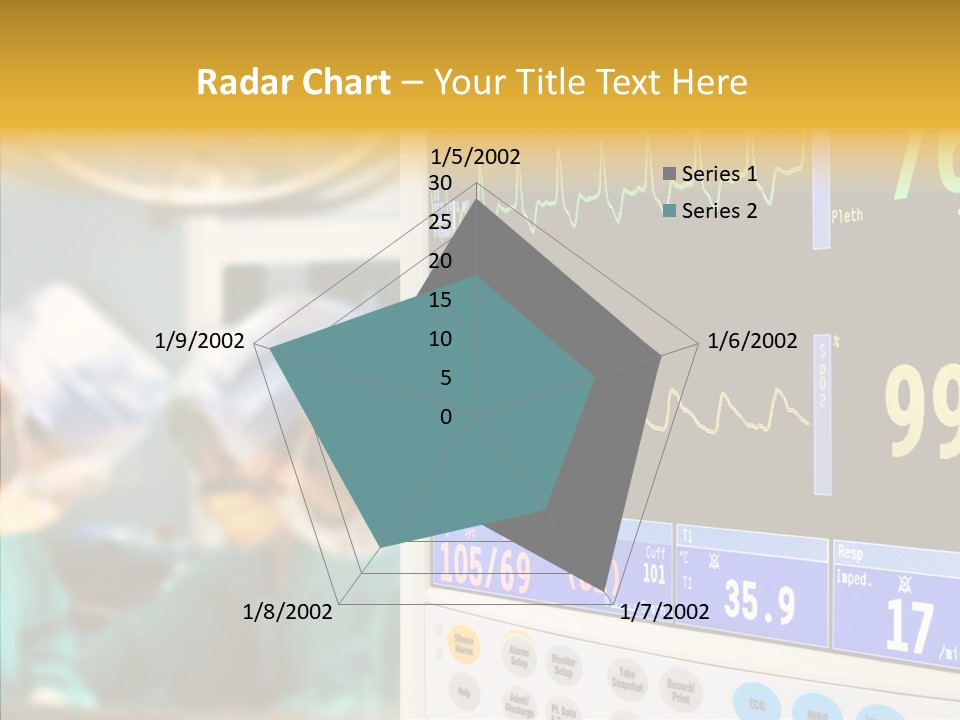 Room Electrocardiogram Professional PowerPoint Template