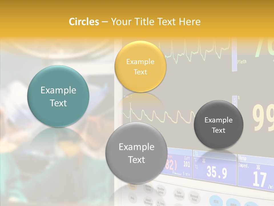 Room Electrocardiogram Professional PowerPoint Template