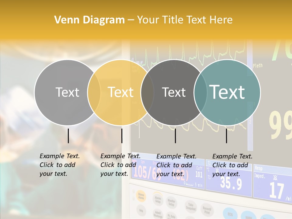 Room Electrocardiogram Professional PowerPoint Template