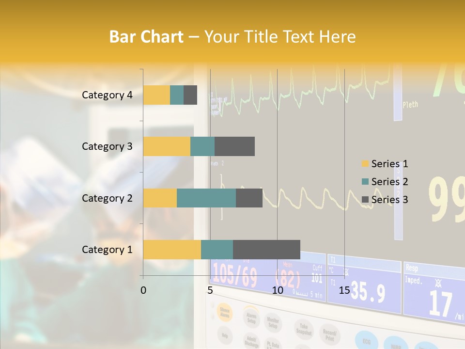 Room Electrocardiogram Professional PowerPoint Template
